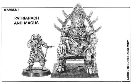 072583 Genestealer Patriarch & Magus - WD118 (Oct 89)