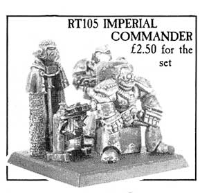 RT105 / 4103 Space Marine Commander - RT2 Flyer (Mar 88)