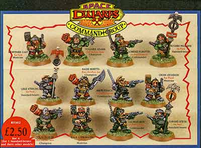 RT302 Space Dwarf Command Group - Astronomican (Feb 88)