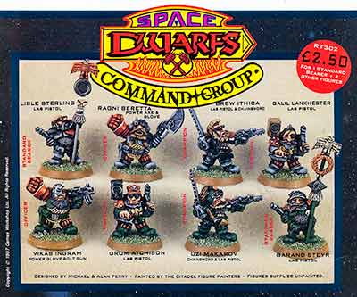 RT302 Space Dwarf Command Group - WD97 (Jan 88)