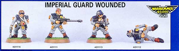 4011 Imperial Guard Wounded - WD112 (Apr 89)