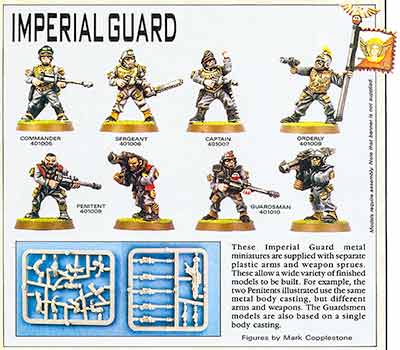 4010 Imperial Guard - WD109 (Jan 1989)