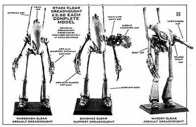 RT403 Eldar Dreadnought RT3 Flyer (Apr 88)