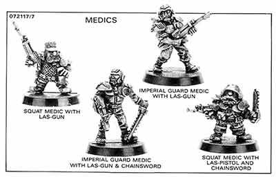 072117/7 Imperial Guard Medics - WD118 (Oct 89)