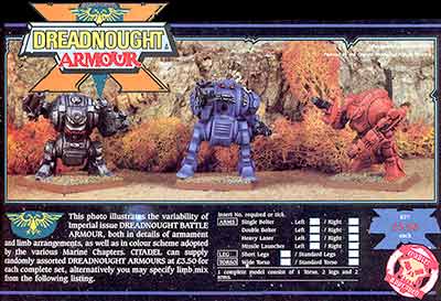 RT7 Dreadnought Armour - WD95 (Nov 87)