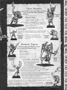 Chaos - Chaos Beastmen / Daemonic Legions