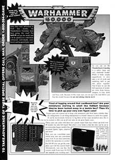 Thunderhawk Gunship / Figure Cases