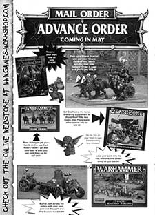 Advance Order - May