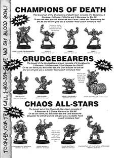 Blood Bowl - Undead / Dwarfs / Chaos