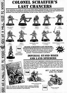 Imperial Guard - Last Chancers / Bikes / Legends Catalogue
