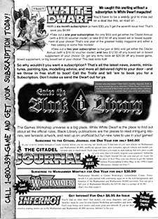 Magazine Subscriptions / Black Library
