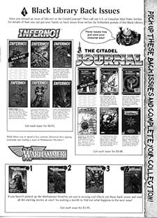 Black Library Back Issues