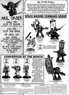 Space Marine Command / Conversion of the Month