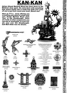 Grand Warlord Wood Ork Dreadnought