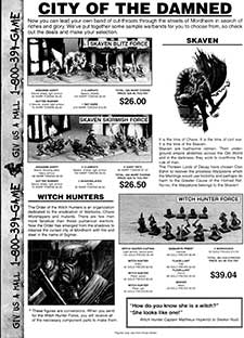 Mordheim - Skaven / Witch Hunters