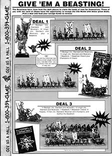 Beastmen Deals