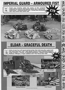 Imperial Guard Armoured Fist / Eldar Graceful Death