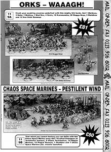 Orks - Waaagh! / Chaos Space Marines Pestilent Wind