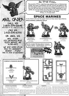 Space Marines - Command