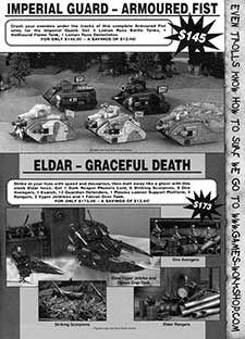 Imperial Guard Armoured Fist / Eldar Graceful Death
