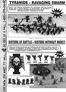 Tyranids Ravaging Death / Sisters of Battle