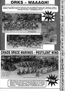 Orks - Waaagh! / Chaos Space Marines Pestilent Wind