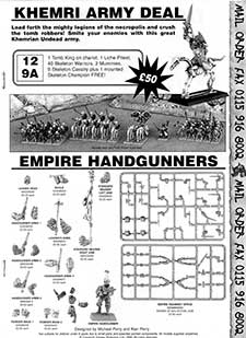 Khemrians - Army Deal / The Empire - Handgunners