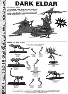 Dark Eldar - Raider / Warp Beasts