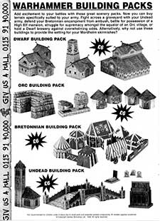 Warhammer Building Packs