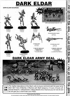 Dark Eldar - Scourges / Army Deal