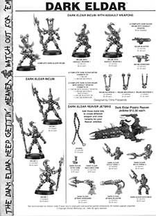 Dark Eldar - Incubi / Reaver Jetbike