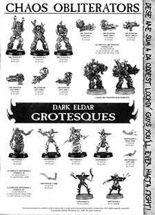 Chaos - Obliterators / Dark Eldar Grotesques