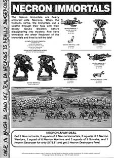 Necron Immortals / Army Deal