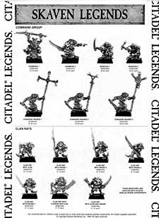 Skaven Legends