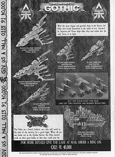 Battlefleet Gothic - Eldar Fleet / Orks 