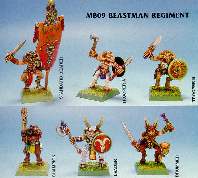 MB9 Beastmen Miniatures