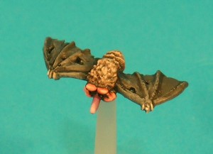 Pose 2. This Stirge has long, wide holey wings, held slightly lower than body level. It has a short, stumpy proboscis, pointing straight forwards. Pose 2. This Stirge has long, wide holey wings, held slightly lower than body level. It has a short, stumpy proboscis, pointing straight forwards.